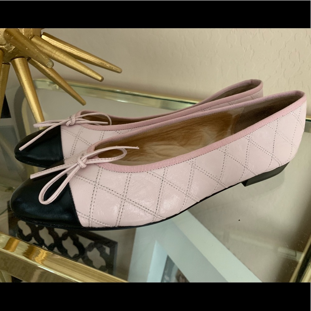 Vintage ballet flats shoes Sz 10 new I.magnin 1980